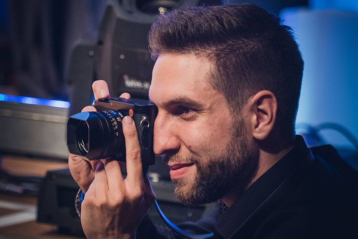 Patrick als Fotograf