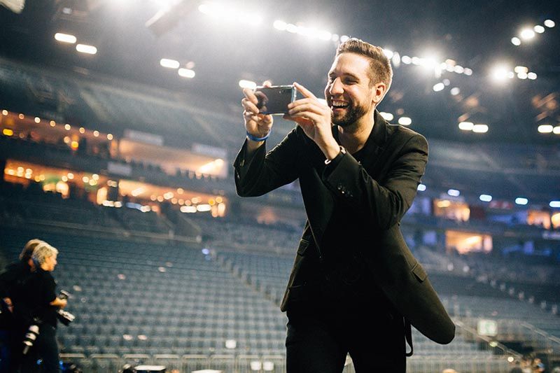 Patrick als Fotograf